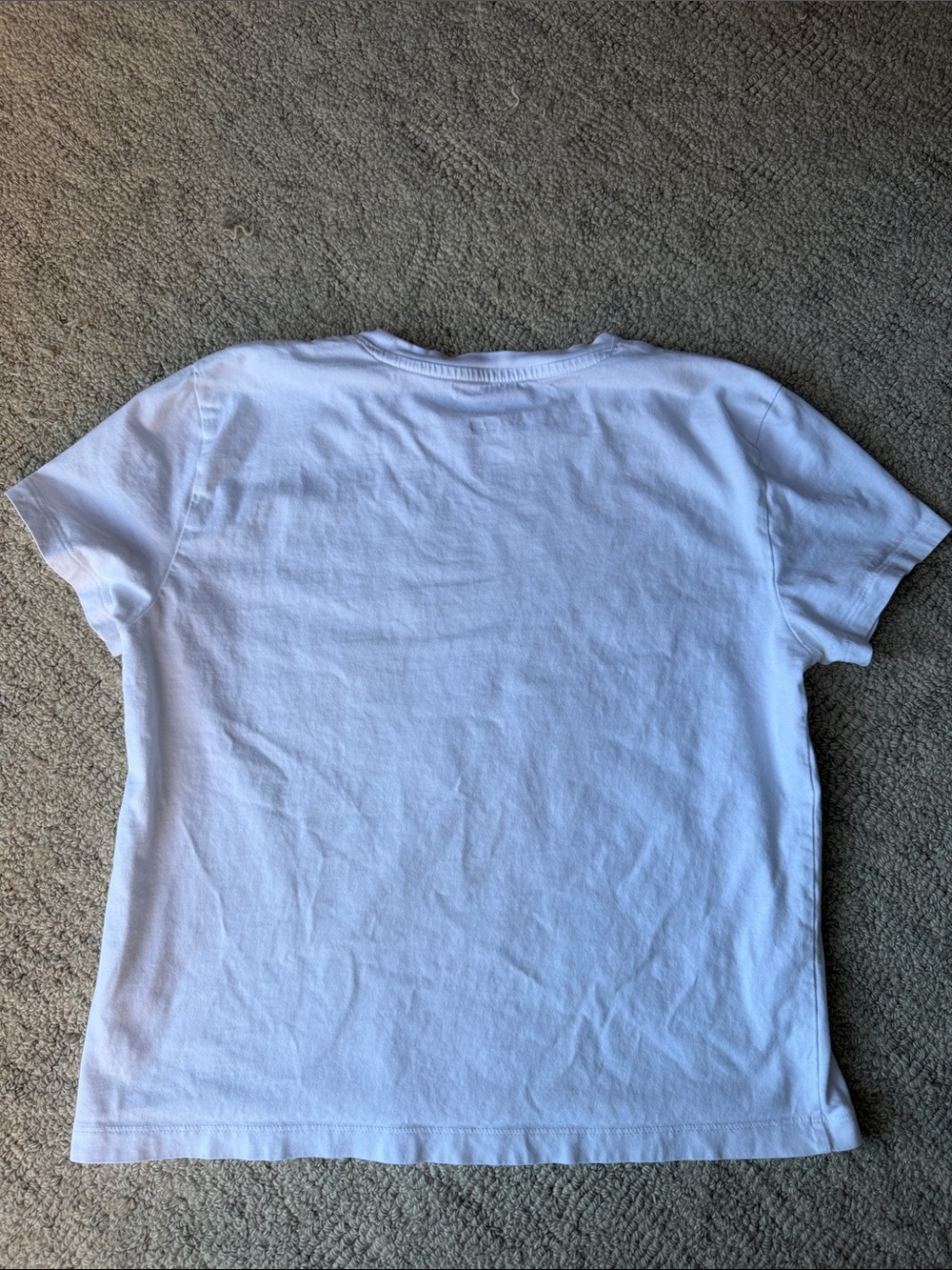 Everlane Organic Cotton Box-Cut Tee - White - Picture 7 of 7